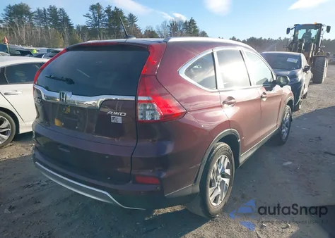 2016 Honda Cr-V Ex-L from USA, damaged, VIN 5J6RM4H73GL012425